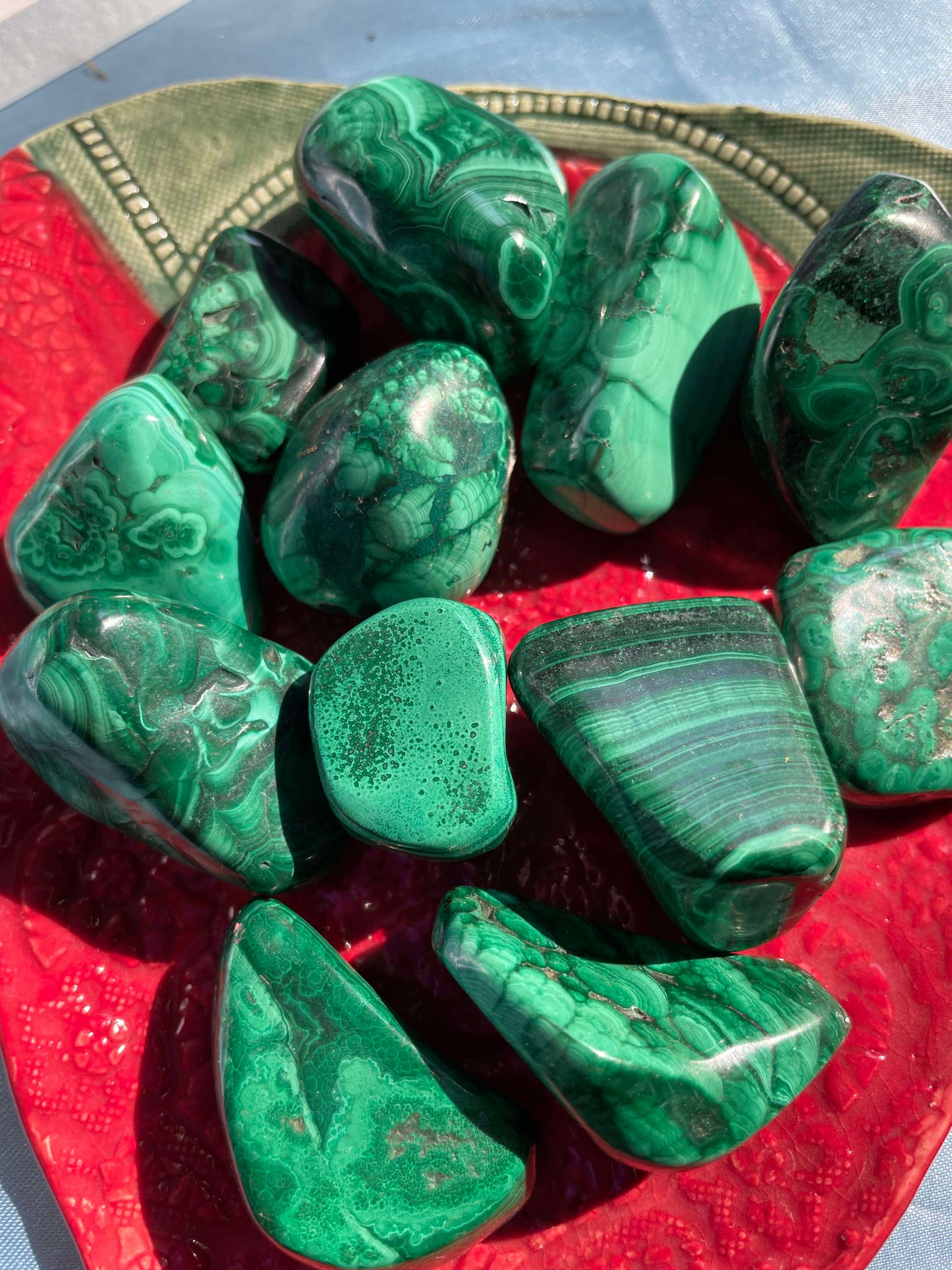 Malachite Tumbles